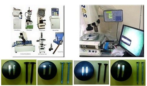 Testing and Measuring equipments for Self drilling screw